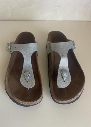 Ортопедичні сланці тапочки шльопанці birkenstock оригінал  устілка 23см