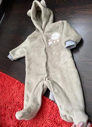 Комбінезон плюшевий на кнопках7 фото
