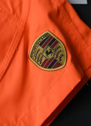 Чоловічі шорти porsche оранжеві / плавальні шорти на літо2 фото