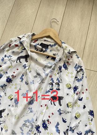Сорочка блуза zara
