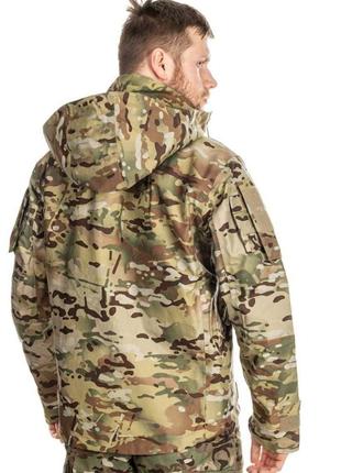Куртка тактическая военная дождевик texar storm-tex system в мультикаме4 фото