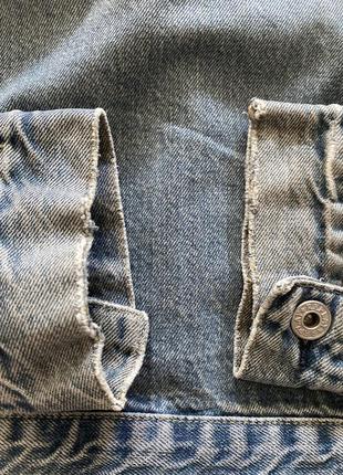 Мужская джинсовая куртка replay mv 800 l итальялия8 фото