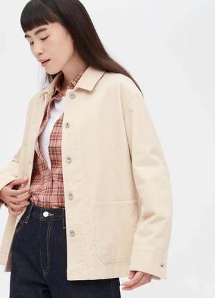 Вельветовая куртка на пуговицах uniqlo4 фото