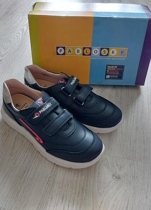 Фирменные кожаные кроссовки/кросівки pablosky 39/40р.