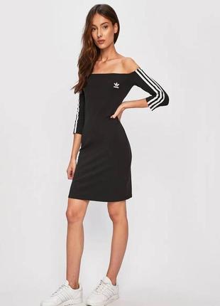 Платье adidas shoulder dress!