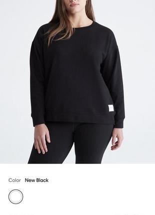 Свитшот на флисе фирмы calvin klein 2xl