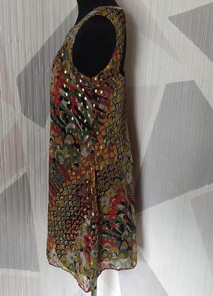 Платье, платье миди из натурального шелка, monsoon, p10(44-46)3 фото