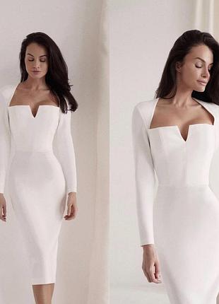 Плаття черне та біле 9