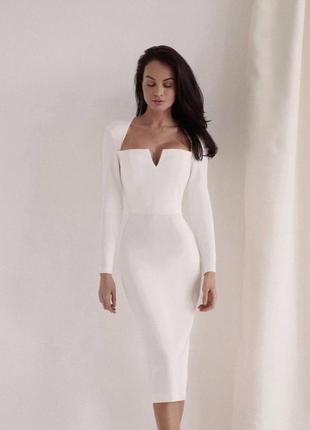 Плаття черне та біле 8