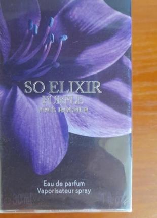 Парфумована вода so elixir,yves rocher, 30 ml.
