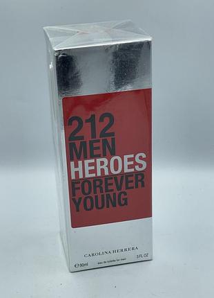 Тестер туалетна вода для чоловіків carolina herrera 212 men heroes1 фото