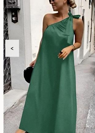 Шикарное зелёное платье от roberto cavalli9 фото