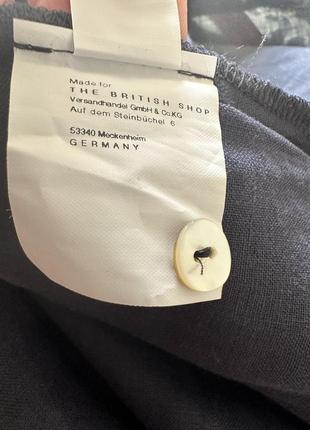 Льняная удлиненная рубашка charles robertson размер 42 xl3 фото