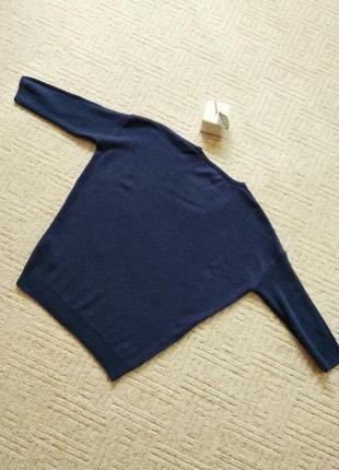 Джемпер пуловер кофта шерсть кашемир рукав 3/4 оверсайз5 фото