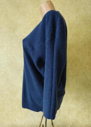 Джемпер пуловер кофта шерсть кашемир рукав 3/4 оверсайз2 фото