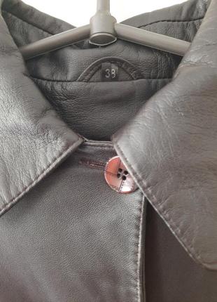 Натуральная кожа куртка   итальянского бренду clan6 фото