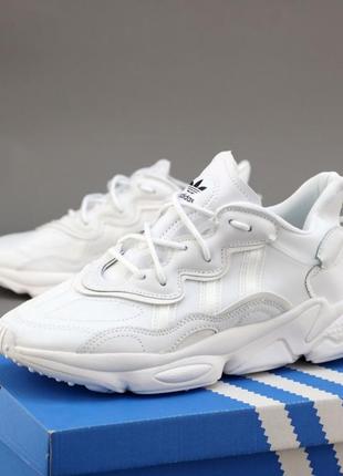 Кроссовки adidas ozweego white