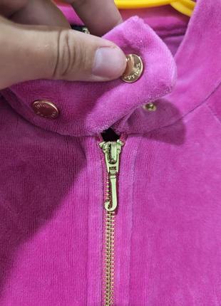 Велюровая кофта juicy couture размер l-m оригинал6 фото