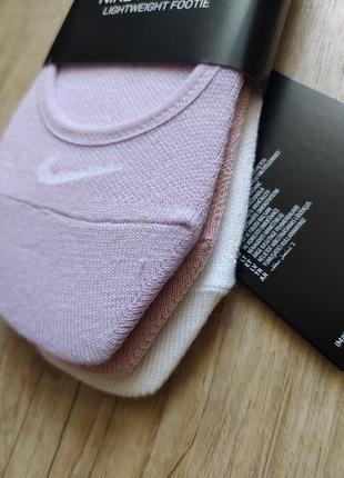 Nike комплект из 3 пар женских коротких носков набор nike новые оригинал7 фото