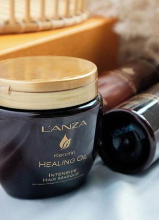 Маска для глубокого восстановления волос lanza intensive hair masque