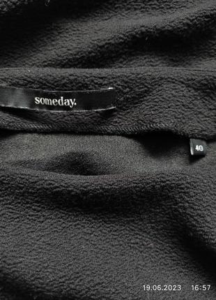 Черная,свободная,женская футболка снизу на завязке 46-48 р5 фото