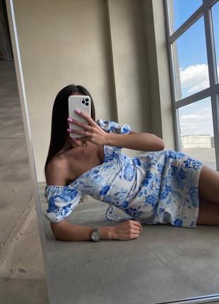 Неймовірна сукня із завʼязками, в двох кольорах 😍7 фото
