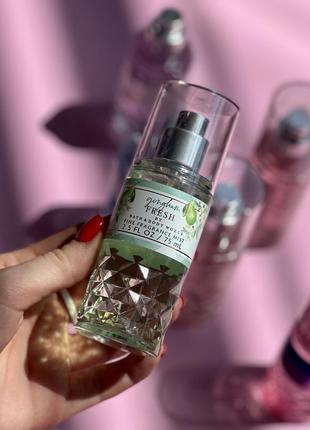 Спрей для тіла gingham fresh bath and body works 75 мл1 фото