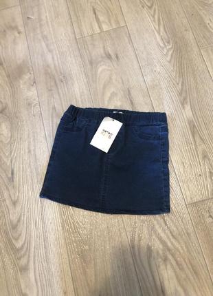 Новая юбка юбка джинсовая 116-122 122-128 koton6 фото