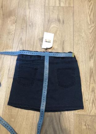Новая юбка юбка джинсовая 116-122 122-128 koton3 фото