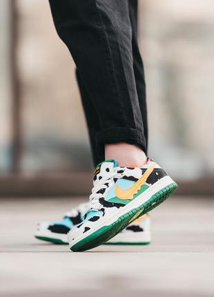 Кроссовки nike sb dunk low x ben jerry's3 фото