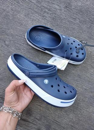 Сабо , клоги, кроксы crocs crocsband ll 11989-42t размер m9w11-42/43-27cm оригинал  новые идут в пак