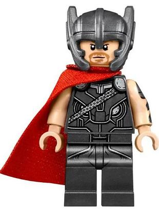 Лего фигурка супер герои marvel  / марвел лего минифигурка тор на арене