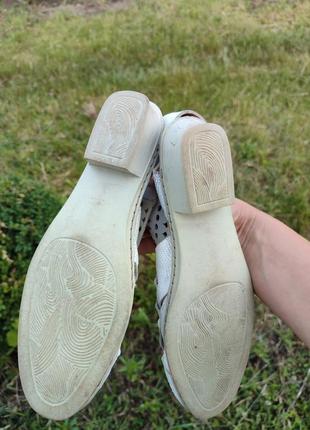 Кожаные сандалии rieker8 фото
