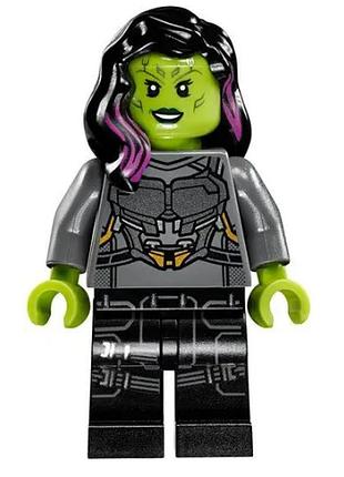 Лего фигурка супер герои marvel  / марвел лего минифигурка гамора
