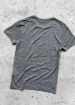 Samsoe samsoe men’s gray classic t-shirt однотонна футболка6 фото