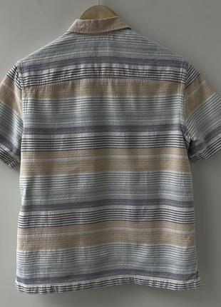 Zara relaxed fit stripe polo shirt нежное плотное летнее поло футболка оверсайз оригинал света6 фото