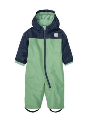 Теплий комбінезон мембранний (3000мм) для хлопчика lupilu 393118  зелений  75644