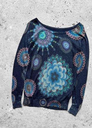 Desigual women’s jumper full printed жіночий джемпер, кофта6 фото