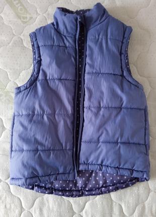 Безрукавка для девочки