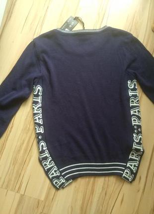 Новый свитер джемпер шерсть эксклюзив, l xl xxl5 фото