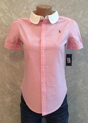 Блуза рубашка размер 6-8 ralph lauren