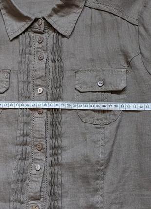 Лляна (100%) сорочка блуза6 фото
