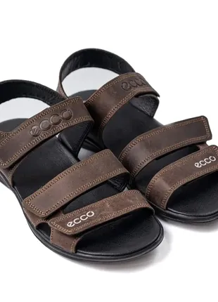 Мужские кожаные сандалии e-series разные цвета