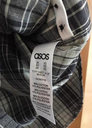 Классная мужская рубашка "asos ".6 фото