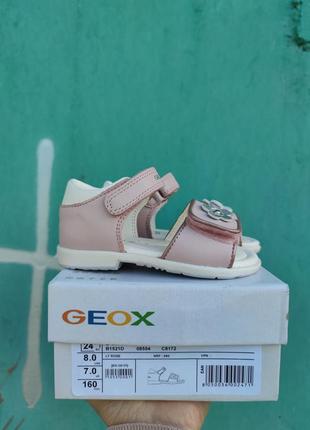 Новые кожаные босоножки (сандалии) geox verred3 фото
