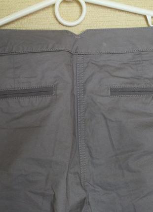 Брюки штаны next базовые чинос серые легкие повседневные3 фото