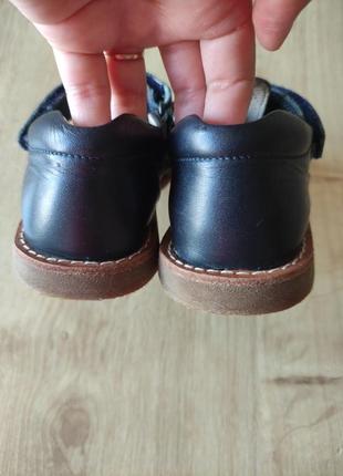 Фірмові дитячі шкіряні сандалії mod 8, запалення.розмір 27.6 фото