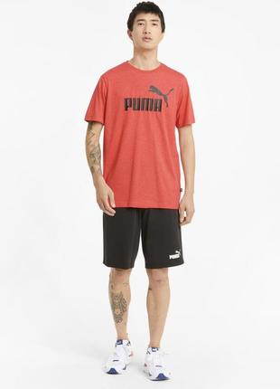 L футболка puma essentials heather men's tee5 фото