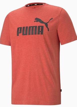L футболка puma essentials heather men's tee4 фото