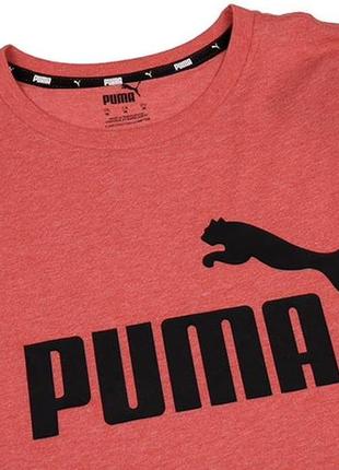 L футболка puma essentials heather men's tee3 фото
